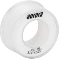 Ruban d'&eacute;tanch&eacute;it&eacute; en t&eacute;flon, 520" lo x 3/4" la, Blanc Cintas