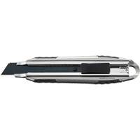 Knife with Auto-Lock, 18 mm, Carbon Steel, Heavy-Duty, Aluminum Handle Cintas