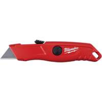Self-Retracting Knife, 3/4", Steel, Metal Handle Cintas