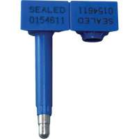 SnapTracker Security Seal, 3-3/8", Metal/Plastic, Bolt Seal Cintas