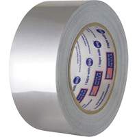 Silver Aluminum Foil Tape, 3 mils Thick, 25.4 mm (1") x 54.86 m (180') Cintas