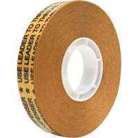 Reverse Wound Acrylic Transfer Tape, 24 mm (1/2") W x 33 m (108') L, 2 mils Cintas
