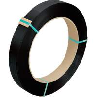 Strapping, Polyester, 1/2" W x 2756' L, Black, Manual Grade Cintas