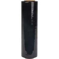 Stretch Wrap, 75 Gauge (19 micrometers), 14" x 1500', Opaque Black Cintas