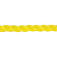 3/8" Braided Yellow Rope, Polypropylene, 630' Cintas