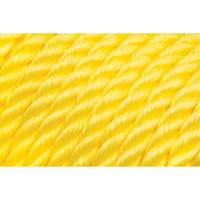 5/8" Braided Yellow Rope, Polypropylene, 200' Cintas