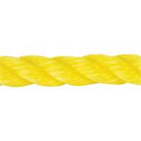 Braided Yellow Rope, Polypropylene, 144' Cintas