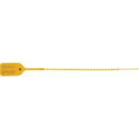 Standard-Duty Security Seal, 9", Plastic, Pull-Through Cintas