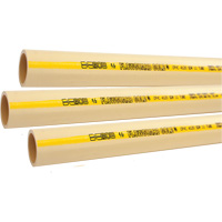 Flowguard Gold&reg; Hot & Cold Water Pipe, CPVC, 20' L x 0.5" Dia. Cintas