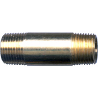Raccord long, Laiton, 1/4", NPT x NPT Cintas