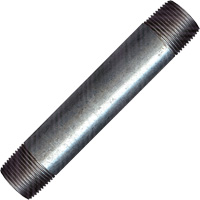Raccord long, Galvanis&eacute;, 1/2", NPT x NPT Cintas