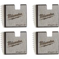 Matrices de tuyauterie portables NPT, Pour tuyau de 1-1/2", Alliage Cintas