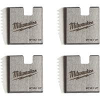 Matrices de tuyauterie portables NPT, Pour tuyau de 1-1/2", Acier rapide Cintas