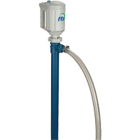 Pompe pour baril PFP, Polypropyl&egrave;ne/PVDF, 22 gal./min/40 gal./min Cintas