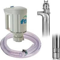 Trousse de pompe pour baril PFS-40 avec moteur M3V, Acier inoxydable Cintas
