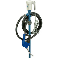 Trousse de pompe pour baril EFP-40 avec moteur S1 avec accessoires pour fluide d&eacute;chappement diesel (DEF), Polypropyl&egrave;ne/Acier inoxydable Cintas