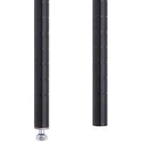 MONTANT ETAGERE STYLISEE14 1/2"H,NOIR Cintas