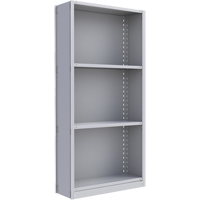 Interlok Shelving Unit, Steel, Boltless, 800 lbs. Capacity, 36" W x 76" H x 24" D Cintas