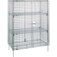 Chariots de s&eacute;curit&eacute;, Tiers 5, 38-1/2" la x 66-13/16" h x 21-1/2" p Cintas