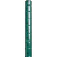 Heavy-Duty Green Epoxy Finish Wire Shelving Post Cintas