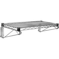 Ensemble d'&eacute;tag&egrave;re murale en treillis, Simple Support, 200 lb Capacit&eacute;, 14" p Cintas