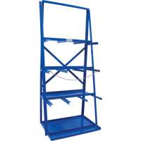 R&acirc;telier de rangement pour barre, Vertical, 3 Niveaux, 36" la x 24" p x 84" h, 3000 lb Cap. Cintas