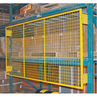 Grilles de protection arri&egrave;re pour palettier, 144" la x 48" h, Ferrures de 6" Cintas