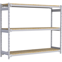 &eacute;tag&egrave;re-classeur de grande largeur, Acier, 3 Tablettes, 72" la x 18" p x 60" h Cintas