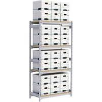 &eacute;tag&egrave;re-classeur de grande largeur, Acier, 4 Tablettes, 42" la x 18" p x 84" h Cintas