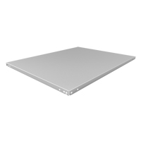 Slotted Angle Shelf, Galvanized Steel, 42" W x 32" D Cintas