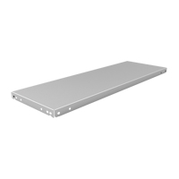 Slotted Angle Shelf, Galvanized Steel, 48" W x 12" D Cintas