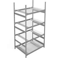 Wide Span Storage Shelving, Boltless, 1340 lbs. Capacity, 42" W x 84" H x 32" D Cintas