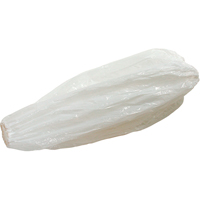 Disposable Sleeves, 18" long, Polyethylene, White Cintas