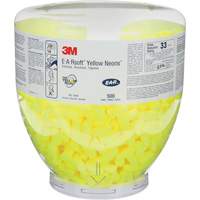 Bouchons d'oreilles E-A-RSoft Yellow Neon, Vrac - Contenant Cintas
