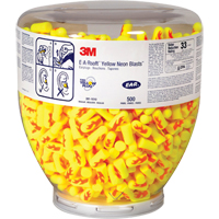 Bouchons d'oreilles E-A-RSoft Yellow Neon, Vrac - Contenant Cintas