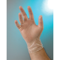 Examination Grade Gloves, Small, Vinyl, 4-mil, Powder-Free, Clear, Class 2 Cintas