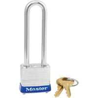 Cadenas, Argent, Cl&eacute;s identiques, Acier lamin&eacute;, Largeur de 1-1/8" Cintas