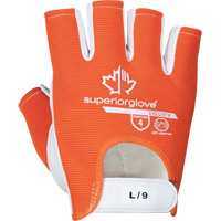 Gants Vibrastop demi-doigts antivibrations, Taille Moyen, Paume Ch&egrave;vre Cintas