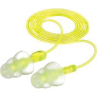 E-A-R Tri-Flange Reusable Earplugs, Corded, Bulk - Polybag, 26 dB NRR, One-Size Cintas
