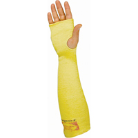 Manchettes, Kevlar, 18", ANSI/ISEA 105 niveau 3, Jaune Cintas