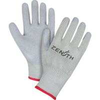 Natural Rubber Comfort-Lined Coated Gloves, 9/Large, Rubber Latex Coating, 10 Gauge, Polyester/Cotton Shell Cintas
