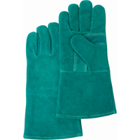Gants de soudeur de premi&egrave;re qualit&eacute;, Cuir de vache refendu, Taille Grand Cintas