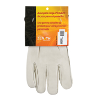 Standard-Duty Winter-Lined Driver's Gloves, 2X-Large, Grain Cowhide Palm, Fleece Inner Lining Cintas