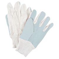 Premium Work Gloves, Large, Split Cowhide Palm Cintas