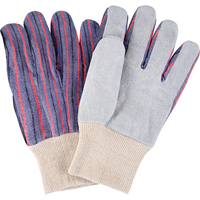 Standard-Duty Work Gloves, Large, Split Cowhide Palm Cintas