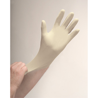 Premium Sensitive Skin Examination Gloves, Medium, Latex, 4-mil, Powdered, Natural Cintas