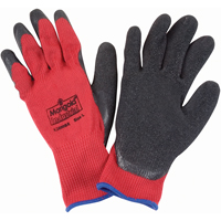 Coated Gloves, 9/Large, Rubber Latex Coating, 10 Gauge, Polyester/Cotton Shell Cintas
