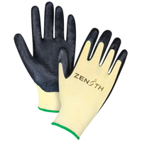 Gants r&eacute;sistants &agrave; la coupe avec prise sup&eacute;rieure, Taille Moyen/8, Calibre 13, Rev&ecirc;tement Mousse de nitrile, Enveloppe en Aramide, ANSI/ISEA 105 niveau 3/EN 388 niveau 5 Cintas