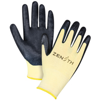 Gants r&eacute;sistants &agrave; la coupe avec prise sup&eacute;rieure, Taille 2T-Grand/11, Calibre 13, Rev&ecirc;tement Mousse de nitrile, Enveloppe en Aramide, ANSI/ISEA 105 niveau 3/EN 388 niveau 5 Cintas