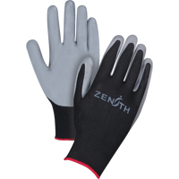 Gants enduits confortables de premi&egrave;re qualit&eacute;, 10/T-Grand, R&ecirc;vetement Nitrile, Calibre 13, Enveloppe en Polyester Cintas